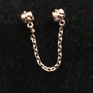 14kt Pandora Safety Chain